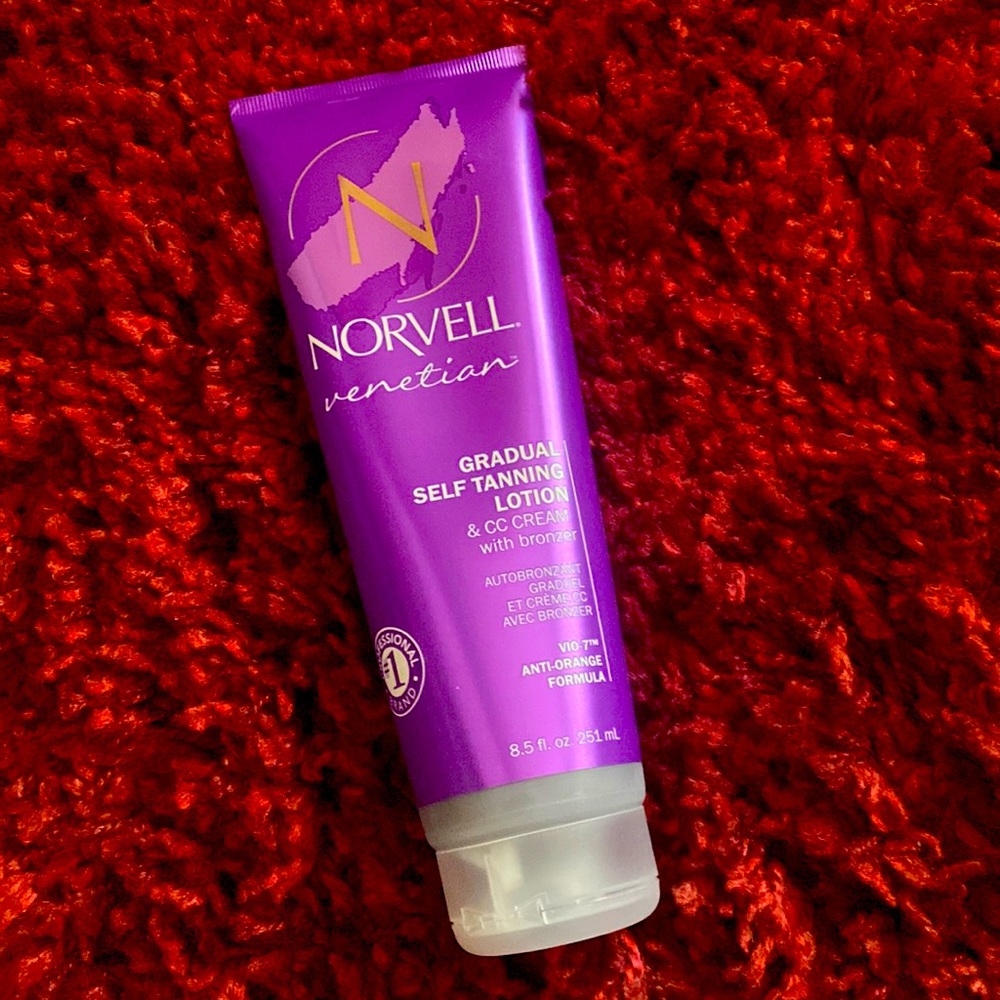 Norvell Venetian gradual self tanning lotion & cc cream with bronzer